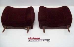 VH SLE REAR HEAD RESTS PAIR HEAD RESTRAINTS 77-79 CLARET GM 92011360HF