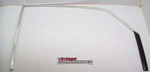 VB VC VH SLX SLE LEFT HAND REAR DOOR CHROME MOULDING SET FRONT 90044663 AND UPPER 90044665 AND REAR 90046525 SLXEDOORCHROMELHRSET