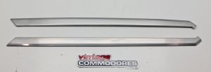 VK SEDAN ROOF GUTTER C-PILLAR REVEAL REAR CHROME MOULDING PAIR (X2) GM 92018359 GM 92018360