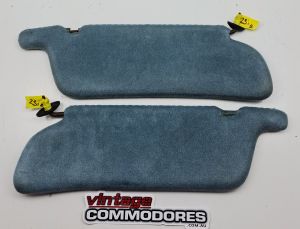 VK VL CALAIS SUN VISOR AND PIVOT ARM PAIR CERULEAN 23i GM 92029258HV GM 92029259HV