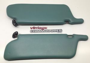 VK VL SUN VISOR AND PIVOT ARM PAIR CERULEAN 23i GM 92000263HV GM 92000264HVA