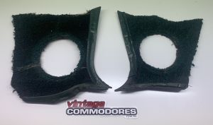 VH KICK PANEL TRIM ASSEMBLY GREEN 37i PAIR GM GKPP