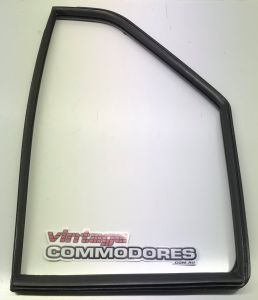 VB VC VH SEDAN LEFT HAND REAR DOOR REAR GLASS WEATHERSTRIP RUBBER SEAL GM 90044755