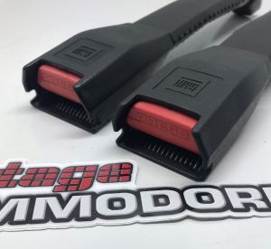 VK VL FRONT SEAT BELT BUCKLE ASSEMBLY STALK (COOLDRIVE) PAIR (92018896C) GM 92032310CX2