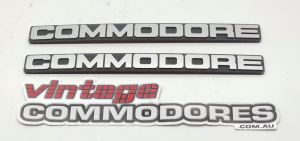 VH COMMODORE FRONT BUMPER BADGES LFP REPRODUCTION AFTERMARKET  AM LFPVHBB