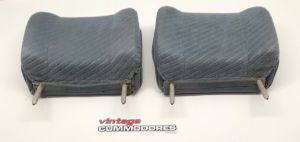 VL CALAIS SERIES 2 REAR HEAD PAIR RESTS HEAD RESTRAINTS NEW BLUE 25i GM 92033467MC