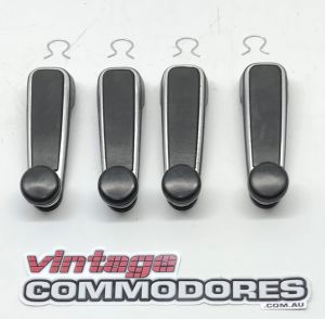 VB VC WINDOW WINDER BLACK AND CHROME SET OF 4 (GM 90046548) GM 92004803X4