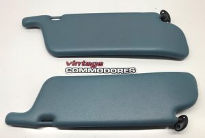 VL SUN VISOR AND PIVOT ARM PAIR NEW BLUE 25i GM 92000263MC GM 92000264MCB