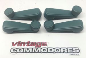 VK VL WINDOW WINDER CERULEAN SET OF 4 HANDLES 23i GM 92015462HVX4