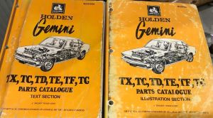 GEMINI PARTS BOOKS