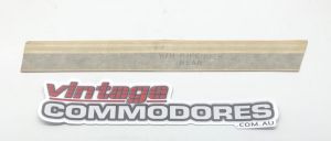 VK GROUP A RIGHT HAND FRONT FENDER (REAR) STRIPE DECAL GM HDT 40147B