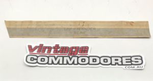 VK GROUP A LEFT HAND FRONT FENDER (REAR) STRIPE DECAL GM HDT 40147A