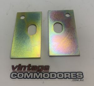 VC VH RADI0 MOUNTING RETAINING PLATE BRACKETS X2 (PAIR) AFTER MARKET MD DESIGN AM 92020530