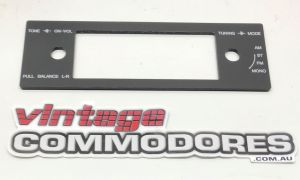 VC BROCK SLE VH SLX RADIO FACIA LFP REPRODUCTION AFTERMARKET  AM LFPVC